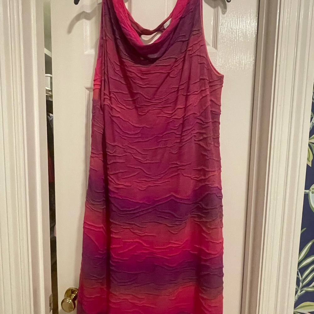 Pretty soft mesh knit midi dress